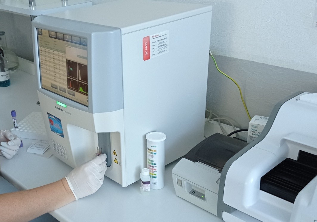 Проводиться широкий спектр лабораторних досліджень